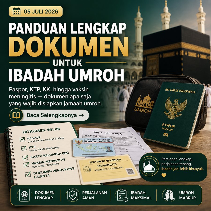 Panduan Lengkap Dokumen untuk Ibadah Umroh